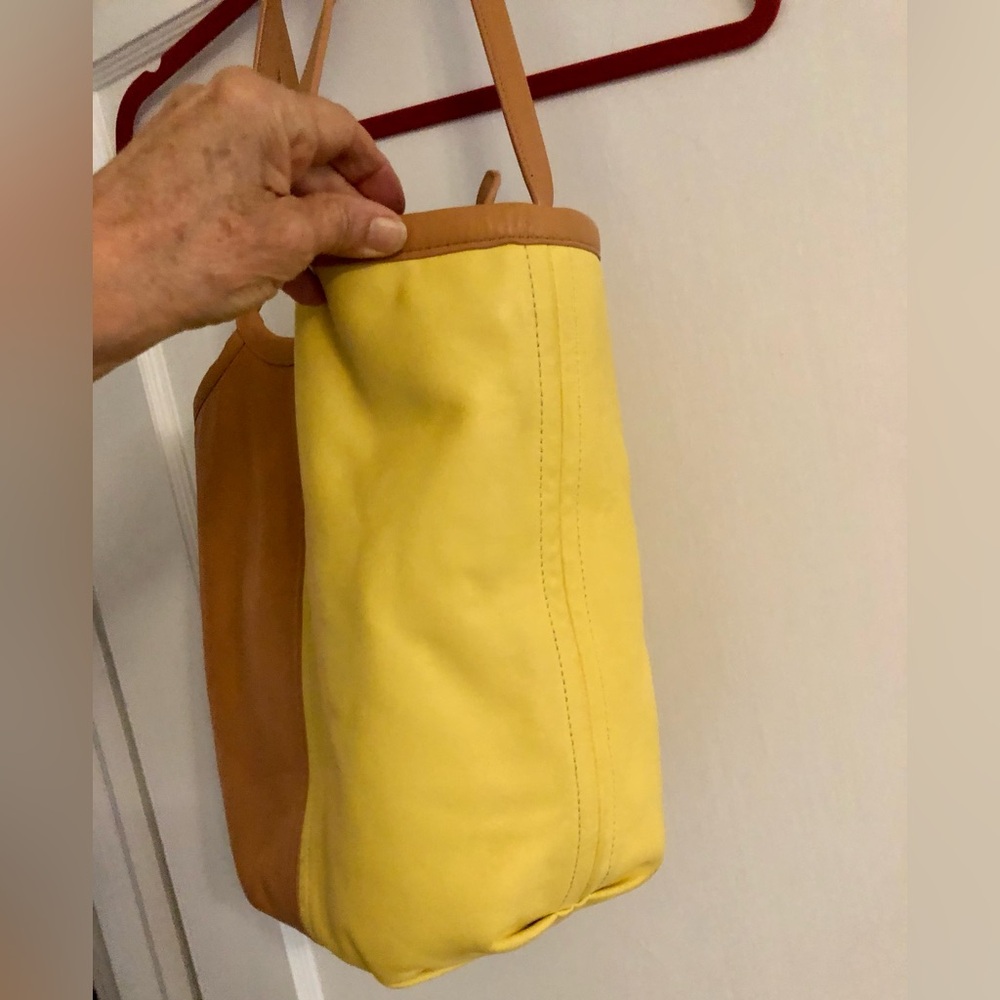 COACH Bea Colorblock Soft Leather Tote Bag - Picture 7 of 13